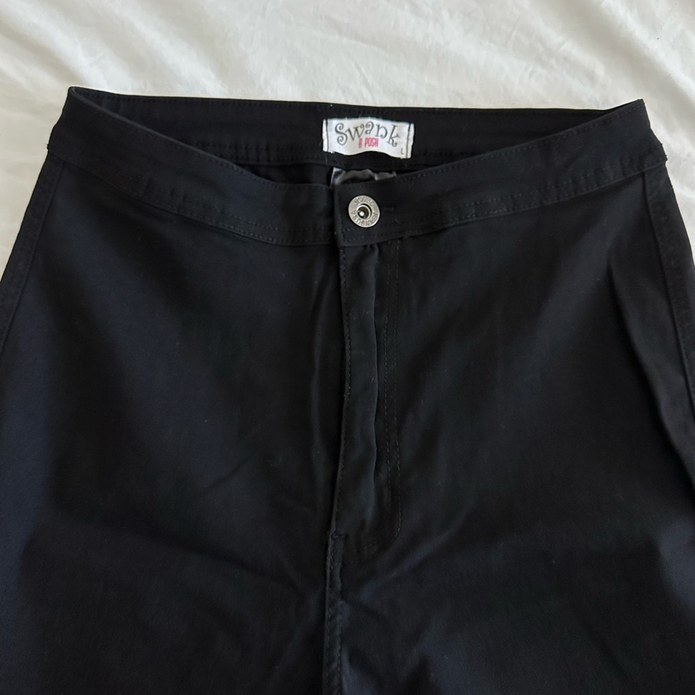 Swank A Posh Women's Black Skinny Pants